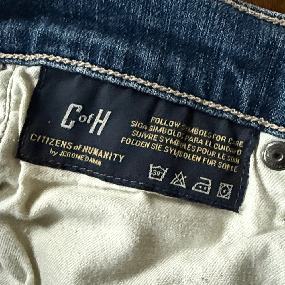 CITIZENS OF HUMANITY Emerson Slim Boyfriend Size 27 ~ C of H - Picture 9 of 9